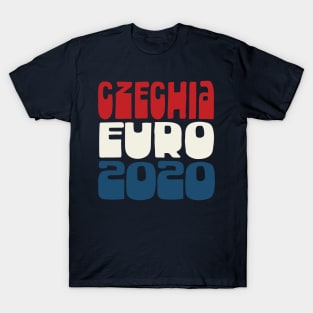 Czech Republic  / Euro 2020 Football Fan Design T-Shirt